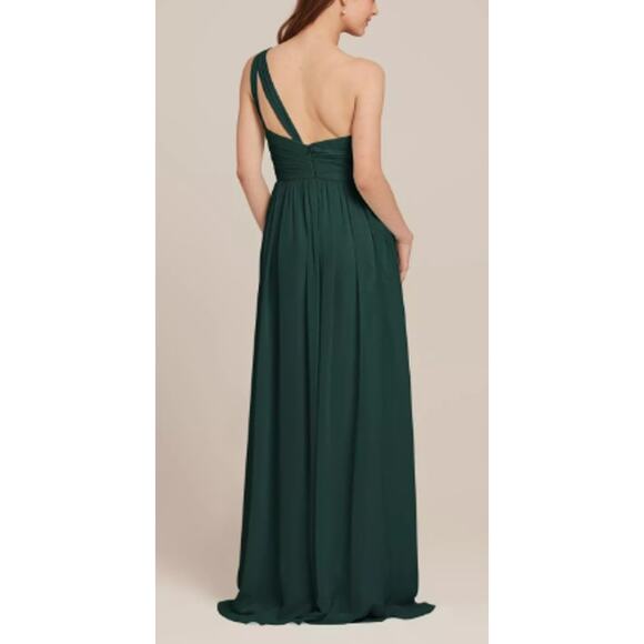 AW BRIDAL SZ 8 M dark emerald Grace bridesmaid formal party maxi dress NEW 0B11 - Picture 2 of 9